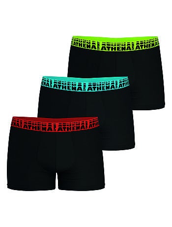 Lot de 3 boxers homme Athena