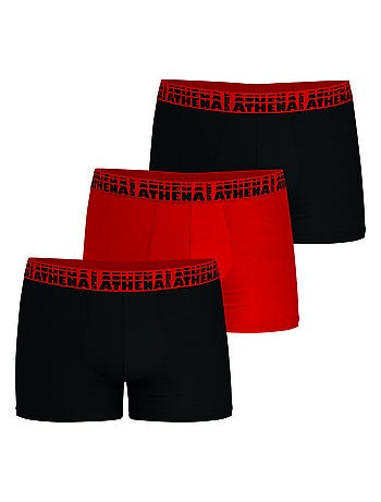 Lot de 3 boxers homme athena