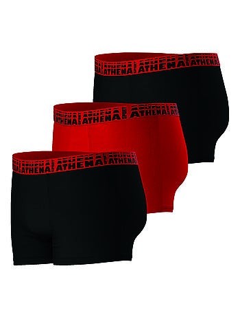 Lot de 3 boxers homme athena