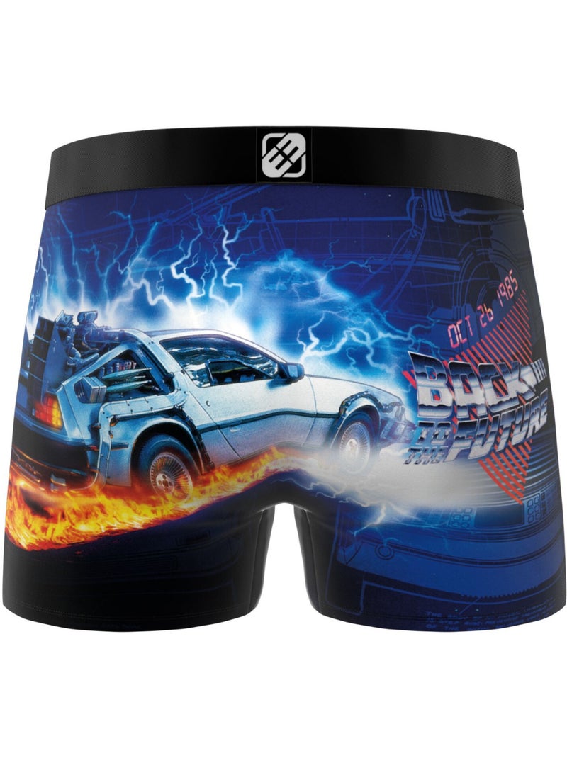 Lot de 3 boxers homme Back to the future Freegun Bleu - Kiabi