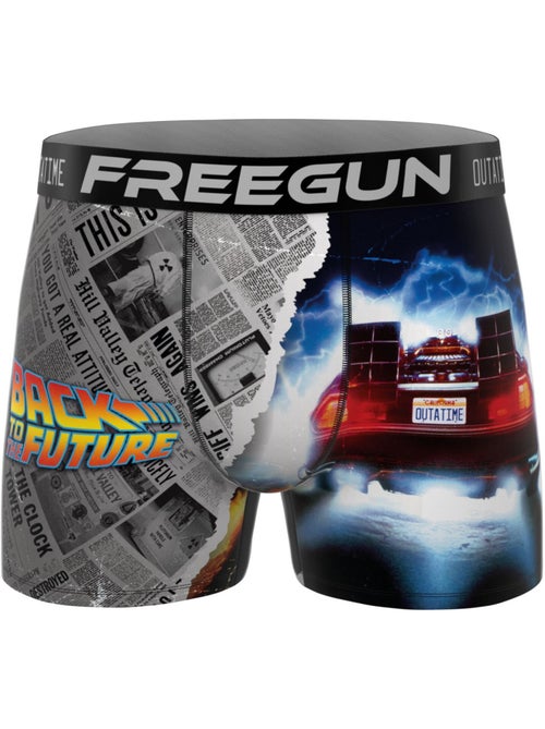 Lot de 3 boxers homme Back to the future Freegun - Kiabi