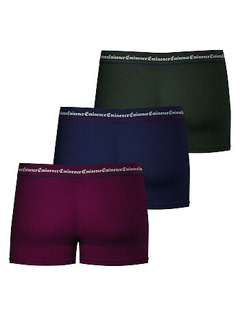 Lot de 3 boxers homme Business Eminence
