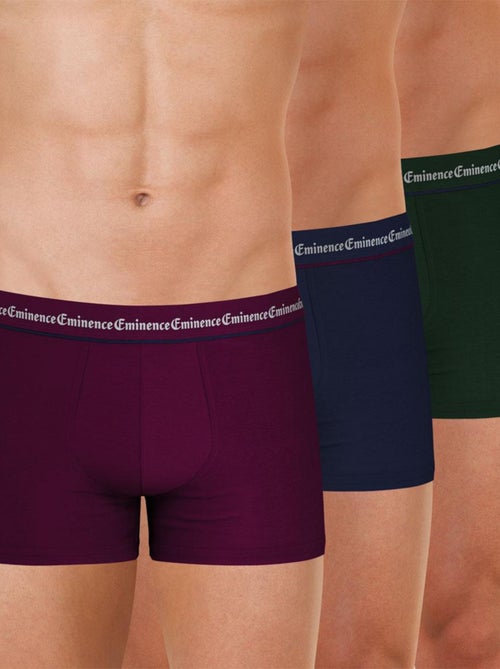 Lot de 3 boxers homme Business Eminence - Kiabi