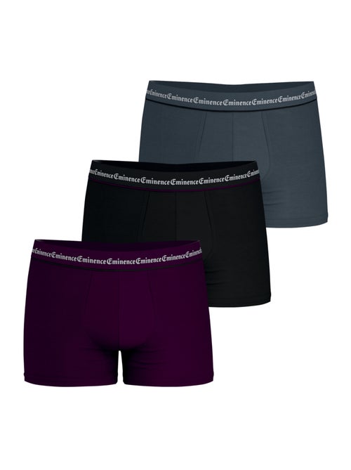 Lot de 3 boxers homme Business Eminence - Kiabi