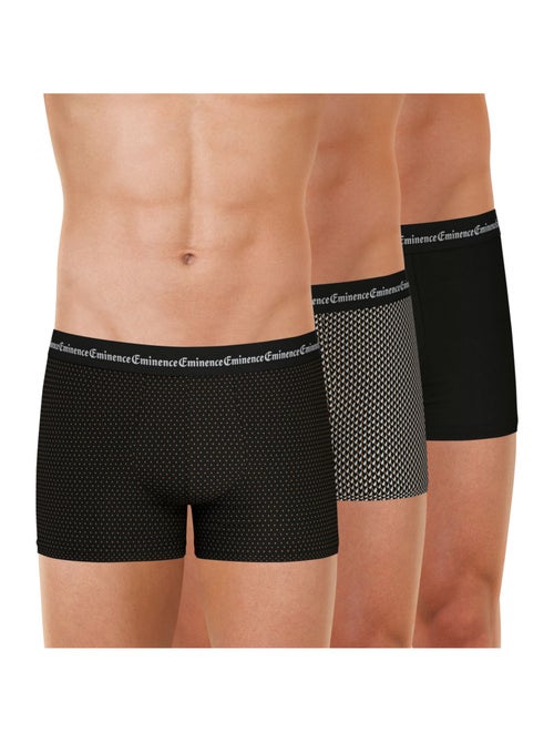 Lot de 3 boxers homme Business Print Eminence - Kiabi