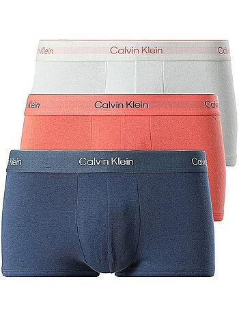 x3 Boxers Homme Calvin Klein Rise Trunk