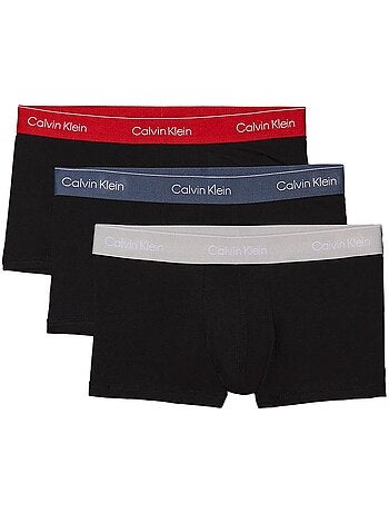 x3 Boxers Homme Calvin Klein Low Rise Trunk