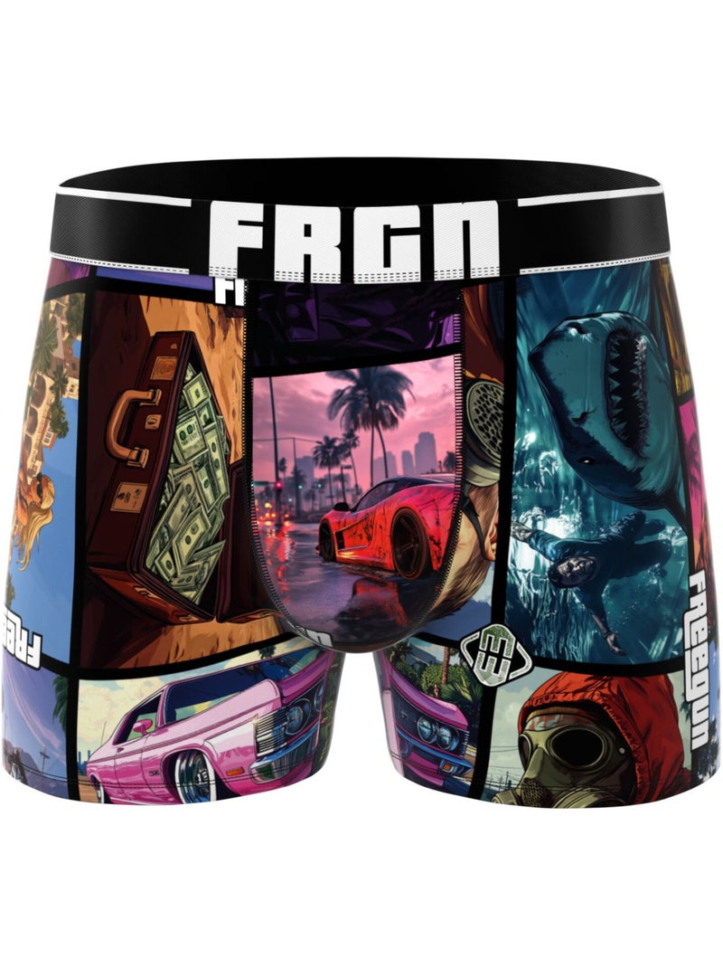 Lot de 3 boxers homme collection gaming freegun Rouge - Kiabi