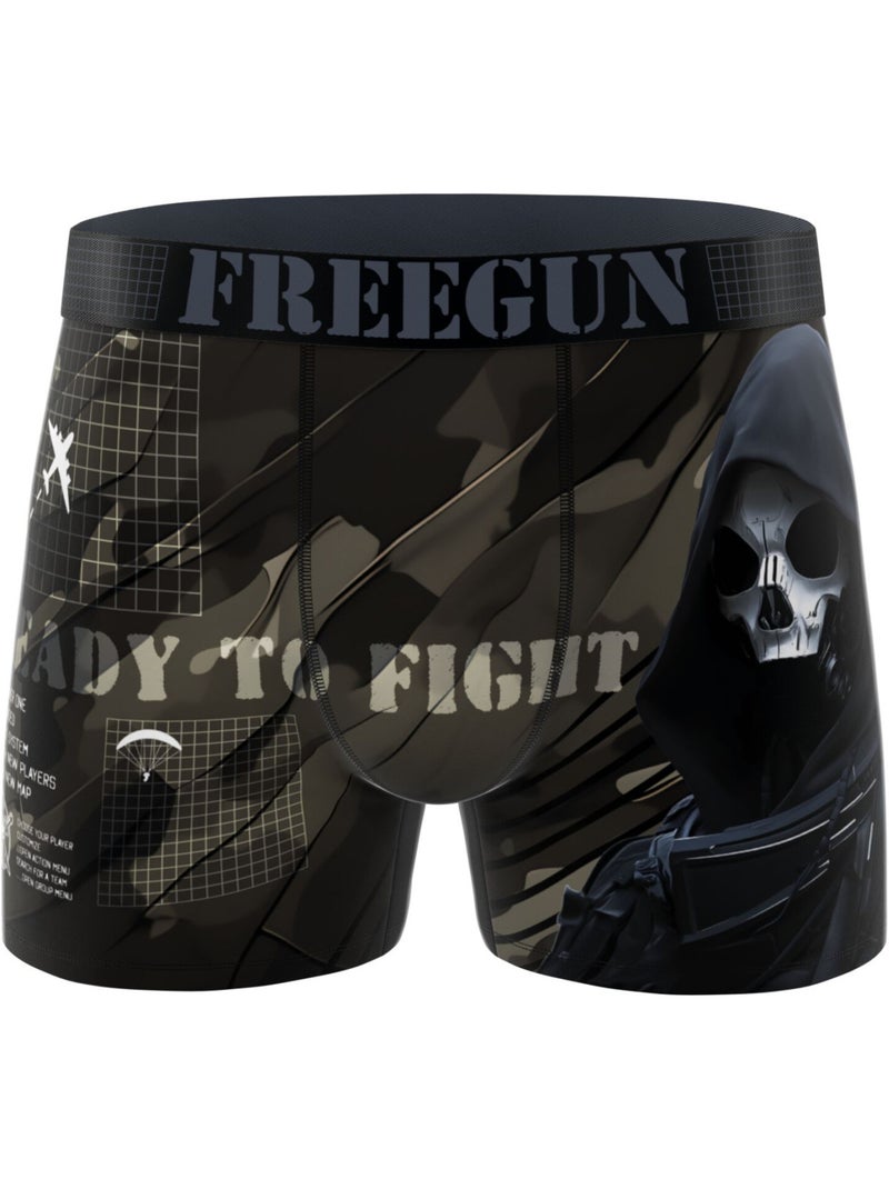 Lot de 3 boxers homme collection heroes freegun Rouge - Kiabi