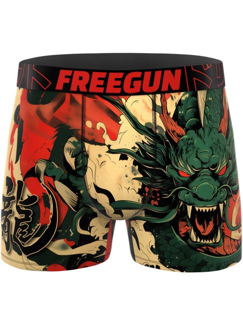 Lot de 3 boxers homme collection mangaka freegun - Kiabi