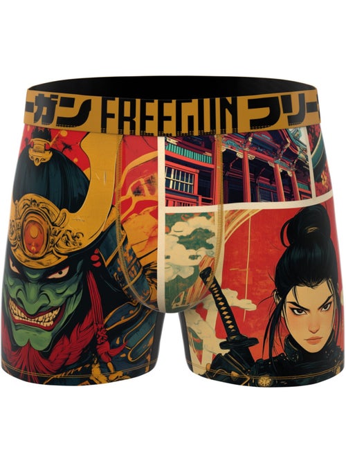 Lot de 3 boxers homme collection mangaka freegun - Kiabi