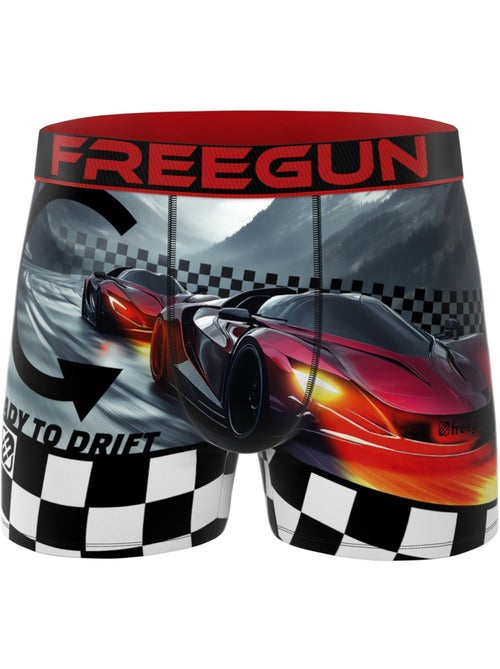 Lot de 3 boxers homme collection racers freegun - Kiabi