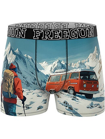 Lot de 3 boxers homme collection vintage winter freegun