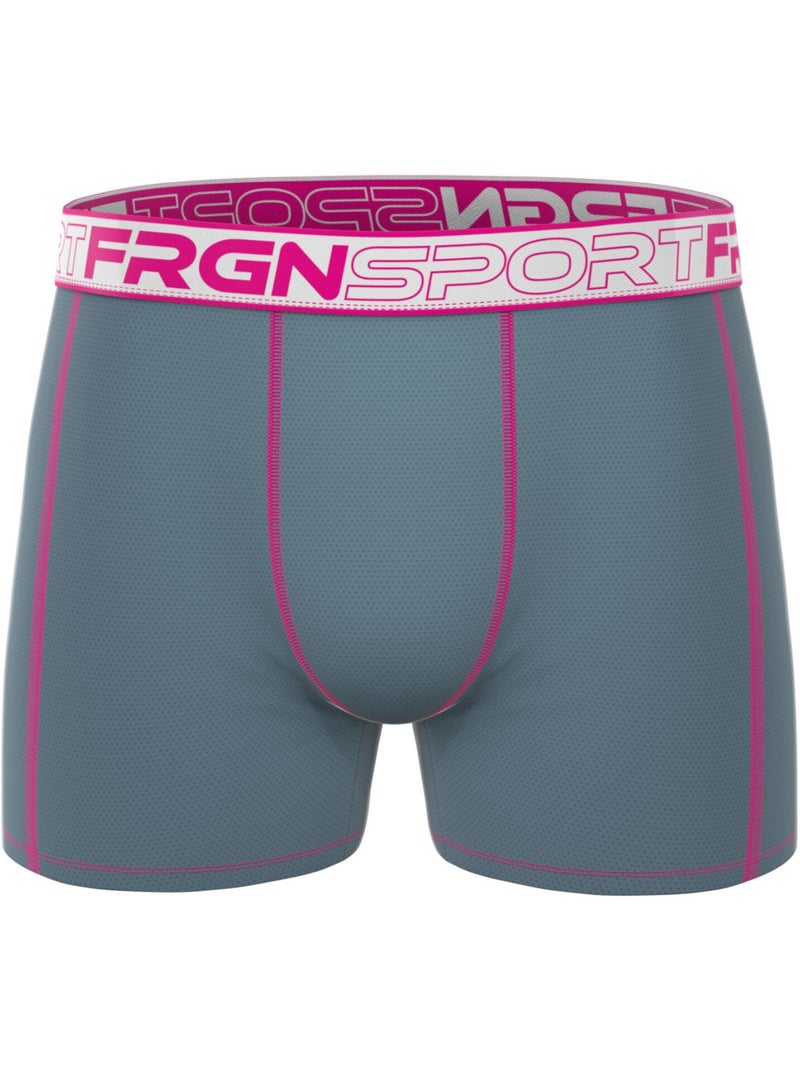 Lot de 3 boxers homme cooling pro freegun Gris - Kiabi