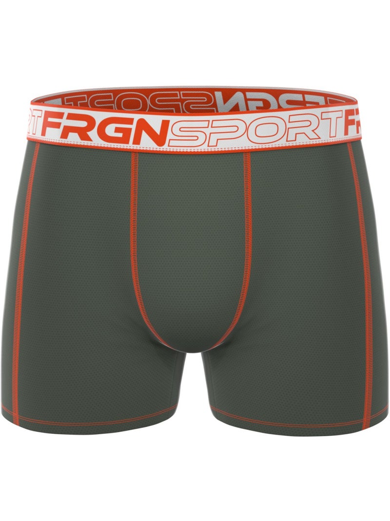 Lot de 3 boxers homme cooling pro freegun Gris - Kiabi