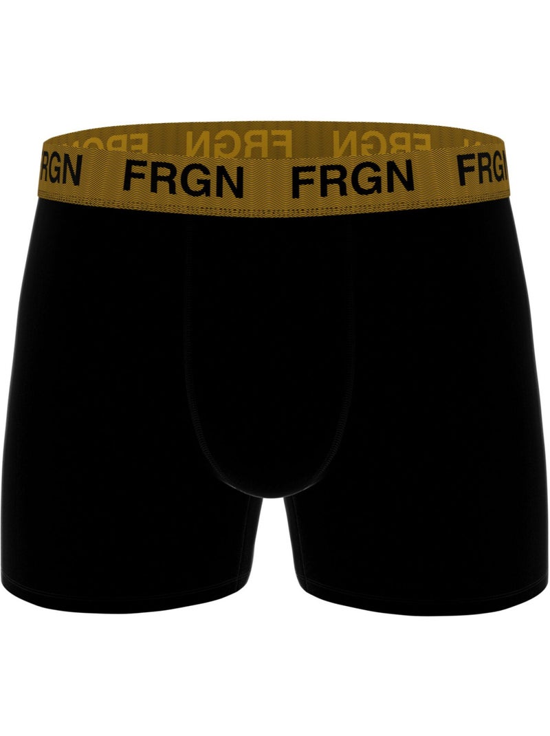 Lot de 3 boxers homme cooling signature rich freegun Noir - Kiabi