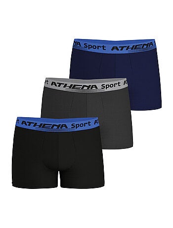 Lot de 3 boxers homme Daily Sport Air Athena