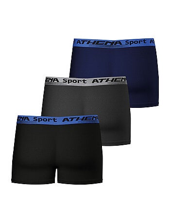 Lot de 3 boxers homme Daily Sport Air Athena