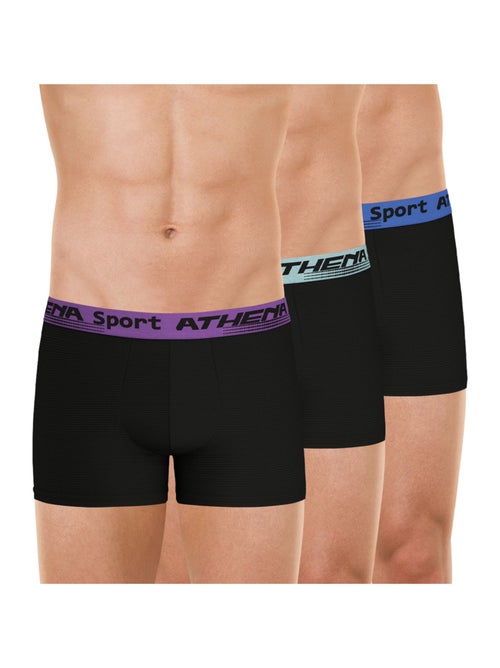 Lot de 3 boxers homme Daily Sport Air Athena - Kiabi