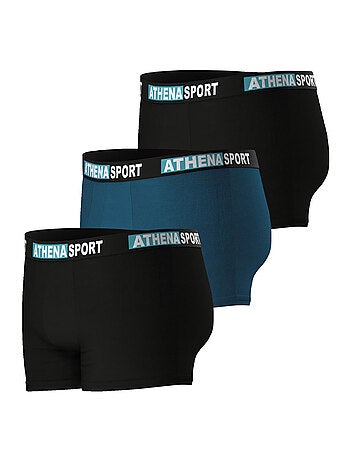 Lot de 3 boxers homme Daily Sport Coton Athena