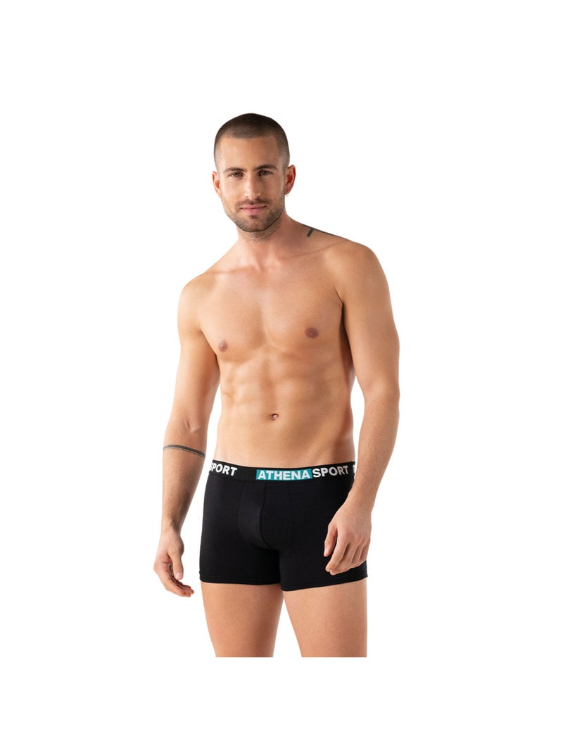 Lot de 3 boxers homme Daily Sport Coton Athena Bleu - Kiabi