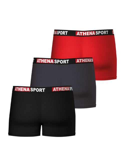 Lot de 3 boxers homme Daily Sport Coton Athena - Kiabi