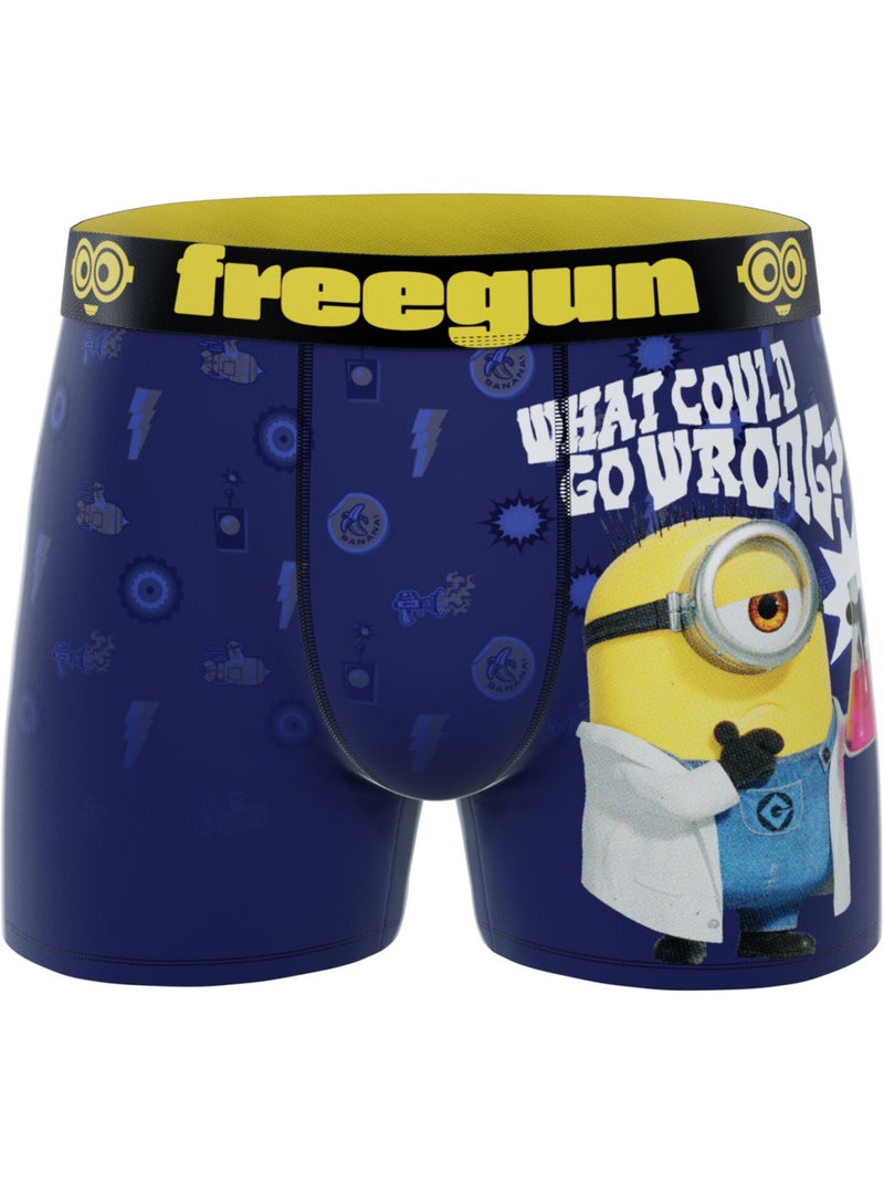 Lot de 3 boxers homme despicable me freegun Jaune - Kiabi