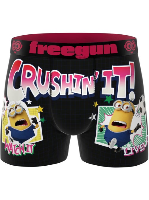 Lot de 3 boxers homme despicable me freegun - Kiabi Lot de 3 boxers homme despicable me freegun - Kiabi