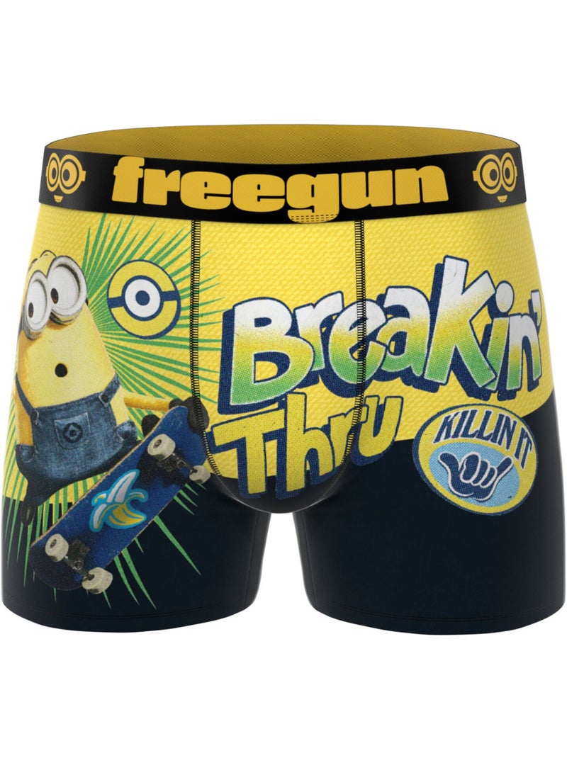 Lot de 3 boxers homme despicable me freegun Jaune - Kiabi