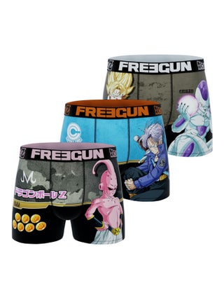 Lot de 3 boxers homme Dragon Ball Z Freegun