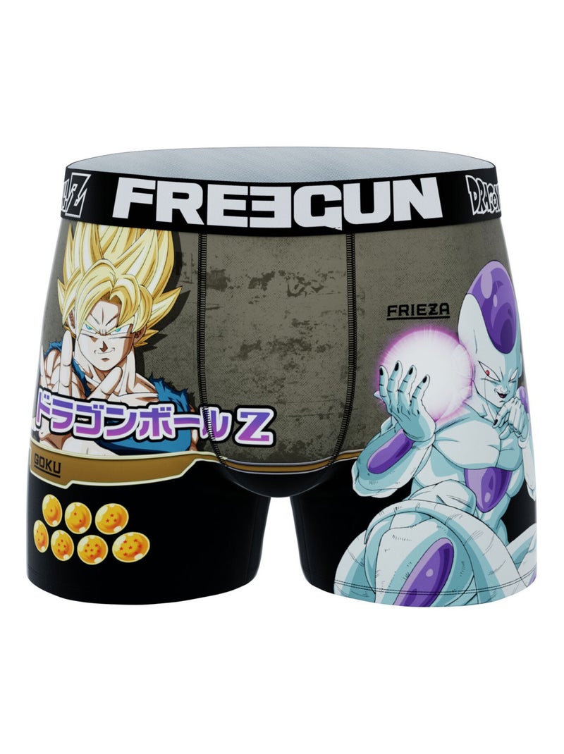 Boxer FREEGUN Para Hombre Con Estampado De Dragón - Microfibra Elástica, Transpirable - Ideal Para Deporte Y Uso Diario