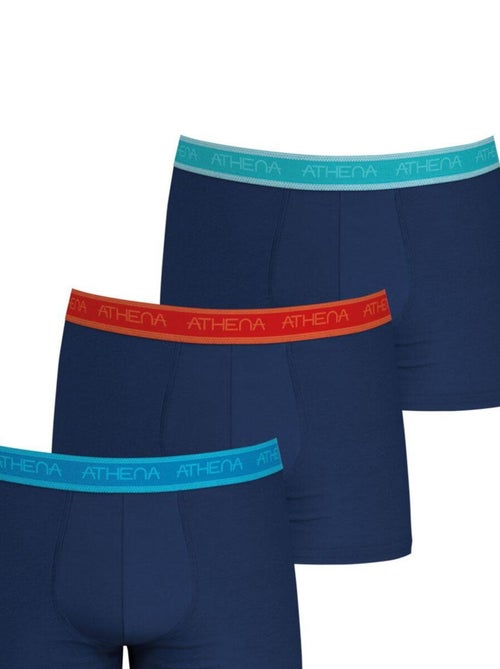 Lot de 3 boxers homme Easy Bio - Kiabi