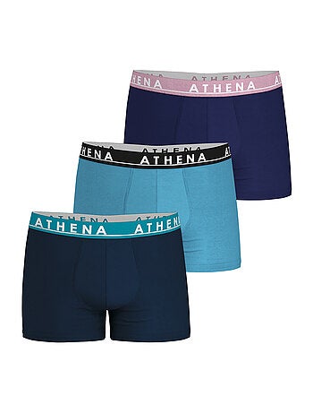Lot de 3 boxers homme easy color athena