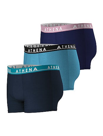 Lot de 3 boxers homme easy color athena