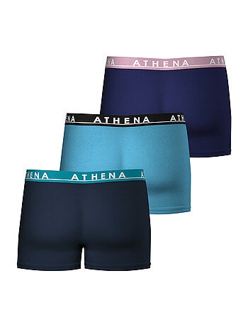 Lot de 3 boxers homme easy color athena