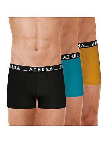 Lot de 3 boxers homme easy color athena