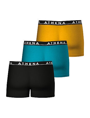 Lot de 3 boxers homme easy color athena