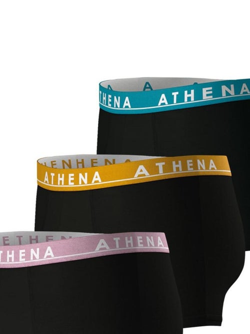 Lot de 3 boxers homme Easy Color Athena - Kiabi