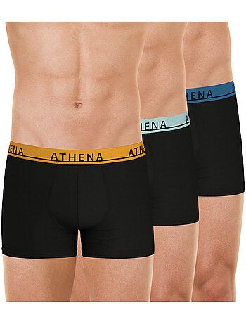 Lot de 3 boxers homme Easy Color Athena