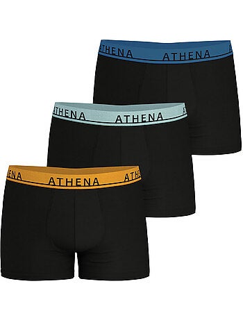 Lot de 3 boxers homme Easy Color Athena