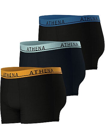 Lot de 3 boxers homme Easy Color Athena