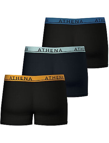 Lot de 3 boxers homme Easy Color Athena