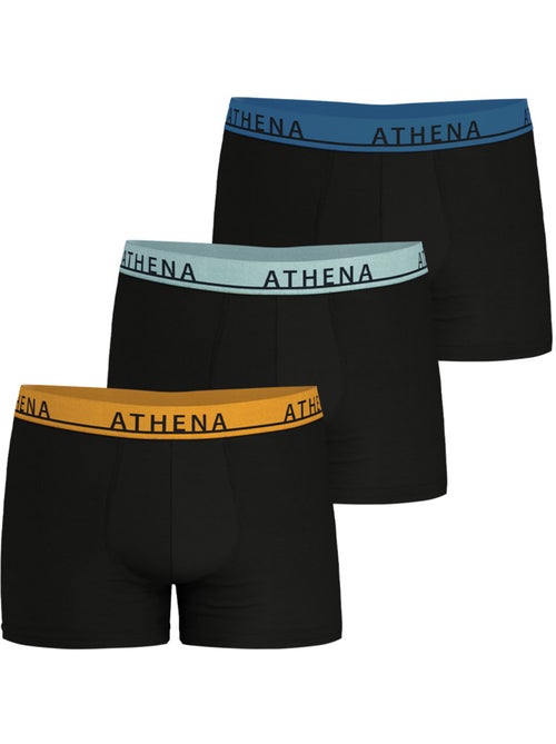 Lot de 3 boxers homme Easy Color Athena - Kiabi