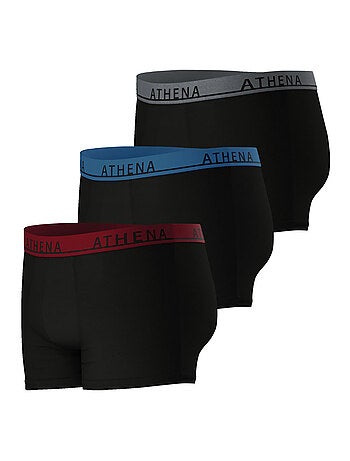 Lot de 3 boxers homme Easy Color Athena