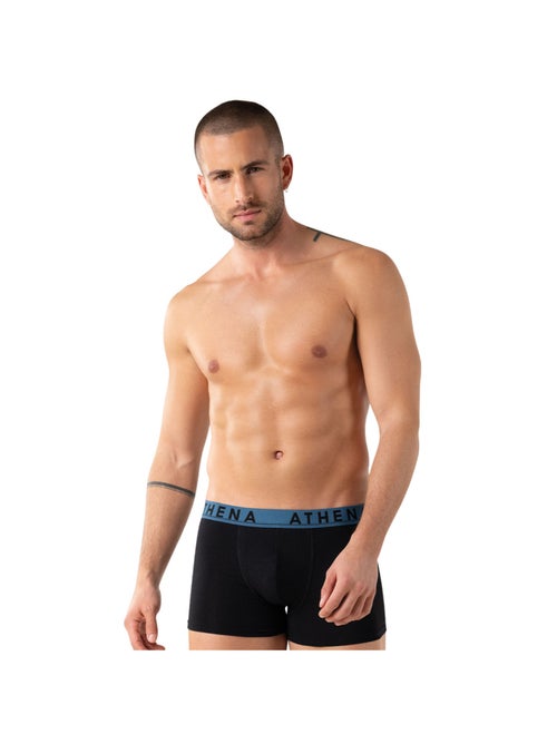 Lot de 3 boxers homme Easy Color Athena - Kiabi