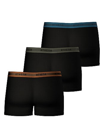 Lot de 3 boxers homme Easy Recyclé Athena