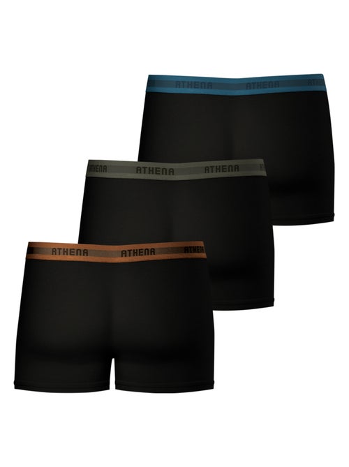 Lot de 3 boxers homme Easy Recyclé Athena - Kiabi