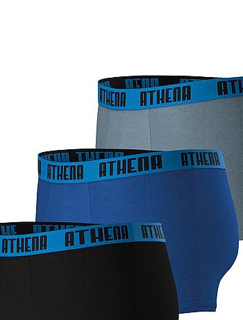 Lot de 3 boxers homme ecopack athena