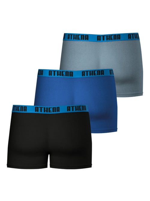 Lot de 3 boxers homme Ecopack Athena - Kiabi