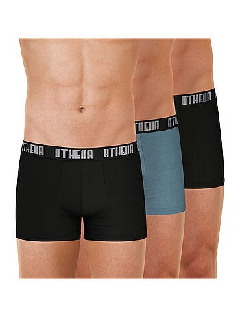 Lot de 3 boxers homme Ecopack Athena